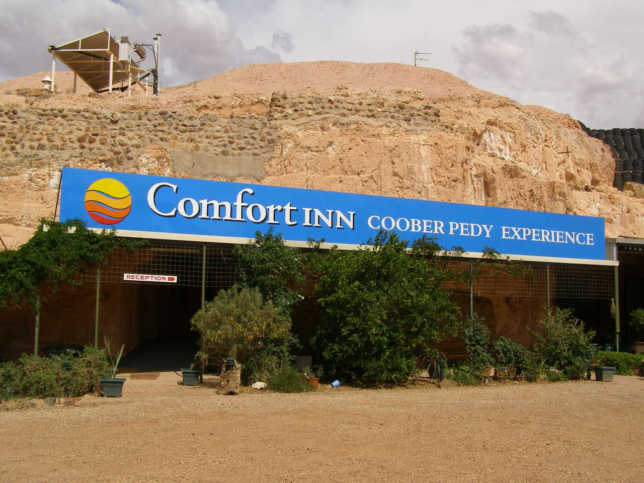 Coober Pedy underground campsite country