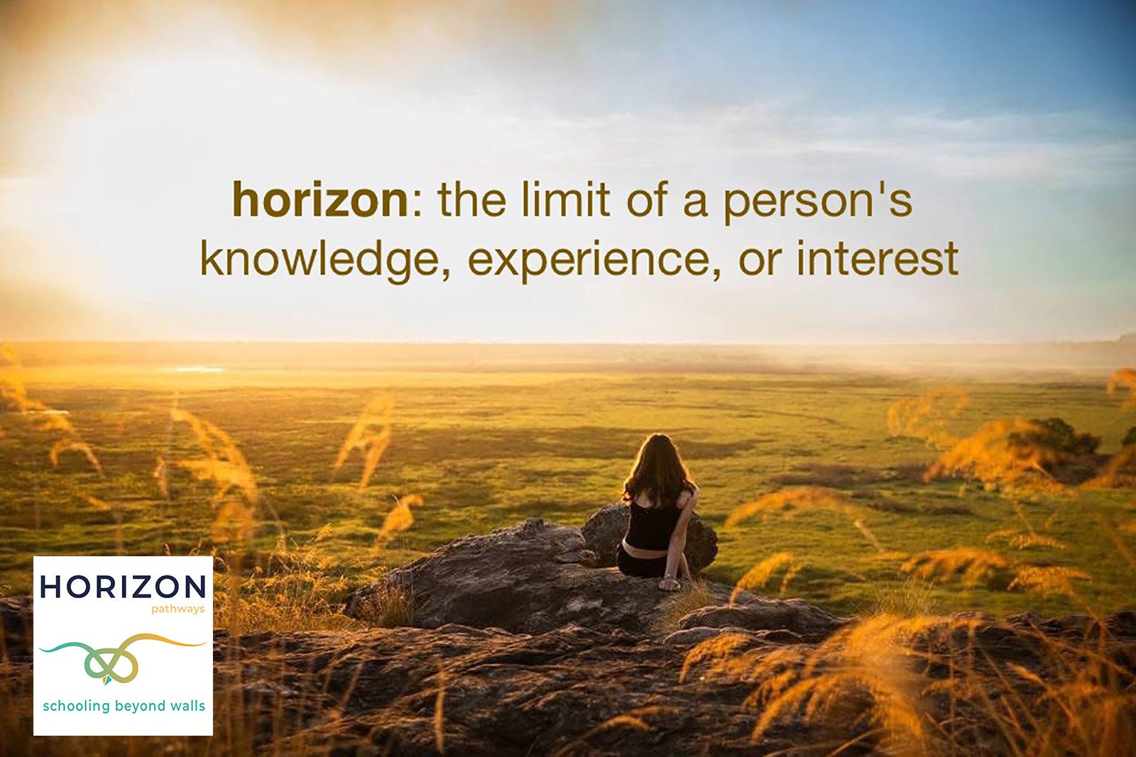 Horizon — flexible schooling with a central learning hub and pathways beyond walls